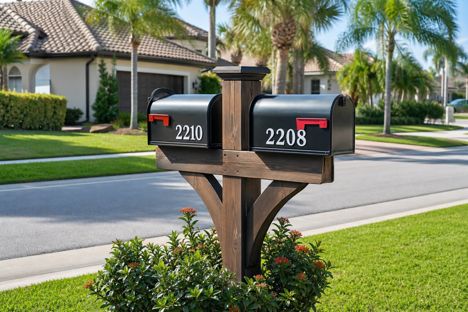 The Duo — double mailbox system